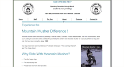 Desktop Screenshot of mountainmusher.com